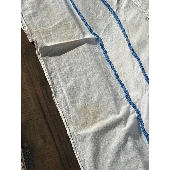 Vintage Chenille Bedspread Coverlet Twin 72x98 Floral Cottage Cutter Crafts - Picture 13 of 14